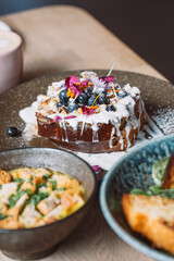 High-Quality Café & Brunch Food Collection – Breakfast Dishes, Sweet Desserts, Artisan Coffee, Pastries, Marshmallows, Healthy Bowls, Latte Art, Modern Culinary Styling for Stock, Marketing and Editor