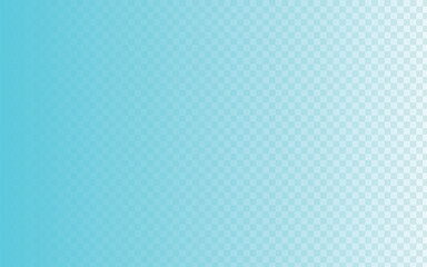 Aqua blue gradient background with a transparent checkered pattern design