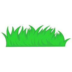 Illustration grass cartoon