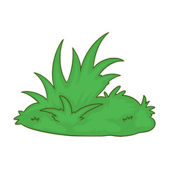Grass illustration cartoon art