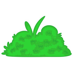 Grass cartoon illustration art