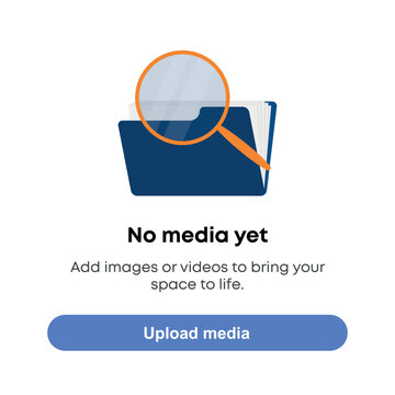 No Media Yet &ndash; Gallery Empty State
