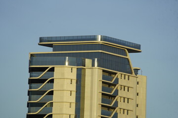Skyscraper with helicopter landing pad in Fortaleza - Ceará, Brazil.