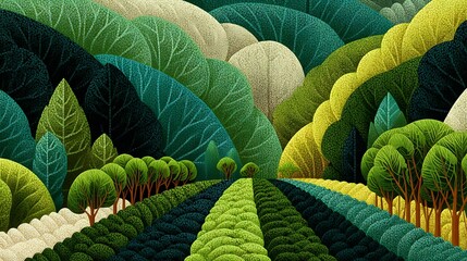 Textured abstract hills with soft gradients high resolution picture