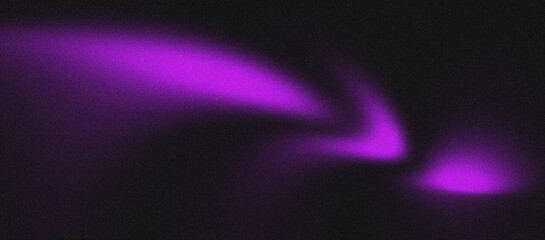Vivid purple gradient over dark black grainy noise background, glowing vibrant teal highlight, modern abstract header