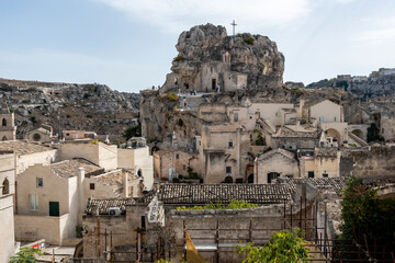 View of Matera in Basilicata