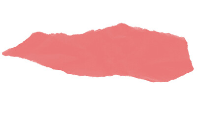 Coral Pink Torn Paper Texture Background for Design and Collage