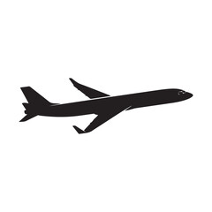 vector illustration of a plane. vector eps 10