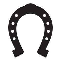 Horseshoe icon vector illustration