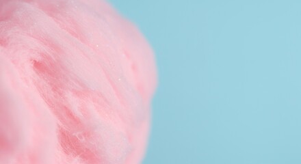 Fototapeta premium Abstract pastel pink and light blue backdrop texture resembling sugary frosting or cotton candy, perfect for dessert themes and product display ,sweet ,confectionery ,pink