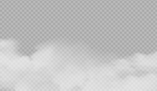Realistic Ground Fog Overlay with Soft Diffusion PNG overlay

