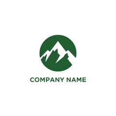 Mountain Peak Logo Design for Outdoor and Adventure Brands