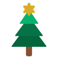 christmas tree with star