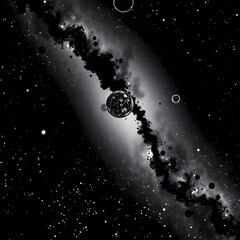 Simple Cosmic Vector Template,Generativ AI