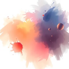 Simple Cosmic Vector Template,Generativ AI