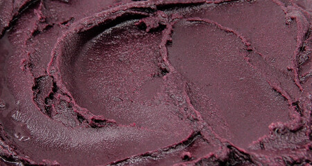 AÇAÍ TEXTURE SEEN FROM ABOVE 