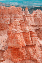 Bryce Canyon National Park showcasing countless fascinating hoodoo rock formations sculpted by erosion, forming a captivating natural amphitheater in southern Utah