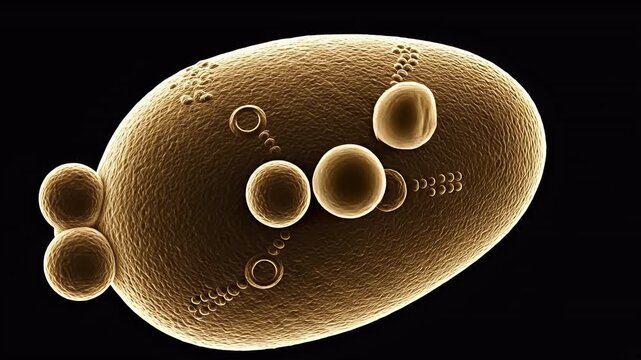 Cellular budding process and drug delivery mechanism