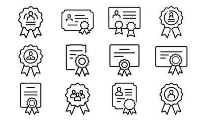 Creative Education and Art Icons Collection – Line Art Set Featuring Music, Theatre, Science, Painting, and Learning Tools for Schools and Online Education Design