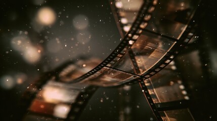 Vintage film grain effect creates a nostalgic atmosphere for retro cinematic projects and artistic expressions in creative design settings