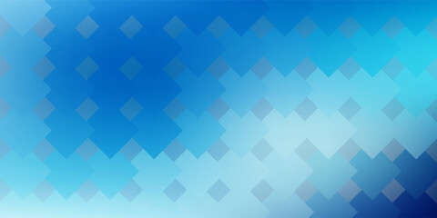 Abstract Blue Geometric Gradient Background with Diamond Pattern