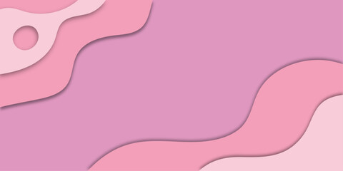 Soft Pink Waves Background: Minimalistic Elegance for Presentations and Graphics.