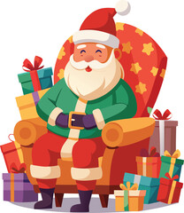 Christmas Day Full Artboard T-Shirt Designs, Merry Christmas Full Artboard Vector Collection, Festive Christmas Illustration