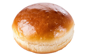 Freshly baked potato bun with a soft golden crust and fluffy interior ready for various culinary creations