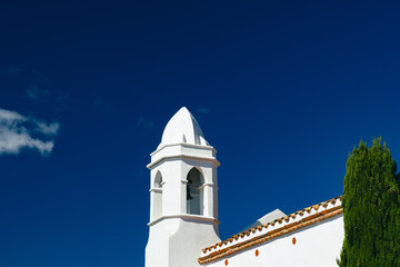 bell tower of the church