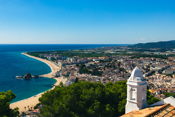view of the coast in Spain