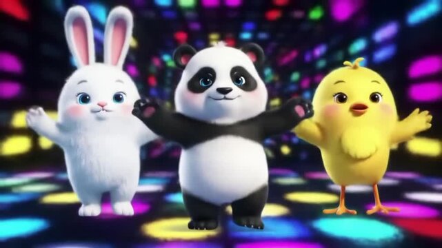 easter bunny and easter eggs