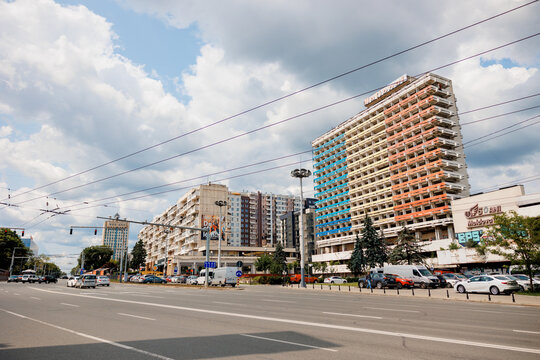 Urban landscape of the city of Chisinau, Republic of Moldova 2025