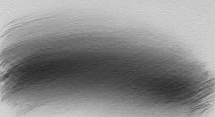 Abstract smudge of graphite pencil lines on paper, fading to light gray