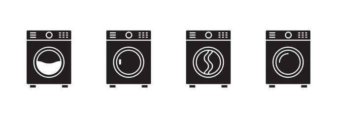 load, icon, top, washing, machine, front, logo, design, water, technology, isolated, vintage, art, house, illustration, home, label, room, line, graphic, sign, bubble, laundry, clothing, service, appl