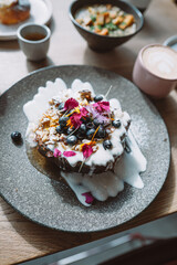 Premium Food Stock Photography – Brunch Plates, Breakfast Bowls, Gourmet Coffee, Latte Art, Pastries, Desserts, Marshmallows, Healthy Meals, Café Lifestyle, Modern Food Styling for Commercial Use