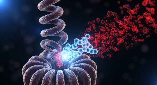 Molecule of anti-inflammatory drug binding to the COX enzyme active site to inhibit pain and inflammation