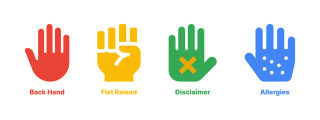 Hand Gesture Icons