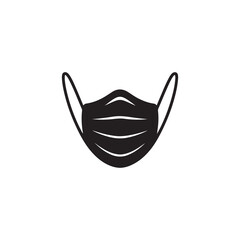 Protective Face Mask Vector Icon