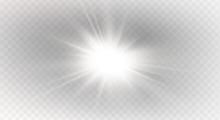 PNG sparkle effect with spotlight and glowing light on abstract stadium scene, flare burst, glitter disco flash, futuristic glow, beam, laser ray, magic lens, transparent background 