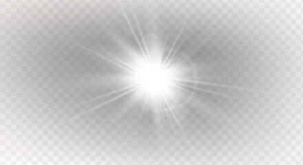 PNG sparkle effect with spotlight and glowing light on abstract stadium scene, flare burst, glitter disco flash, futuristic glow, beam, laser ray, magic lens, transparent background 