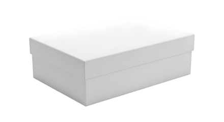 White Rectangular Cardboard Box packaging