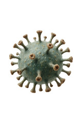 Virus isolated on transparent background