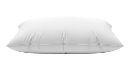 White pillow on a dark background cushion bedding