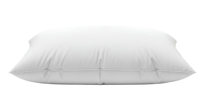 White pillow on a dark background cushion bedding