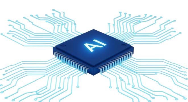 AI Chip Technology Artificial Intelligence Machine Learning Neural Networks Computer Science Processor and Innovation