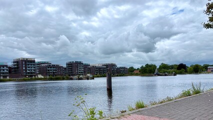 Fototapeta premium view of bontekai in Wilhelmshaven, germany