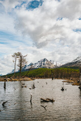 Trekking to Laguna Esmeralda - Ushuaia - Argentina.