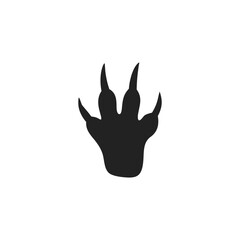 Animal Footprint Silhouette