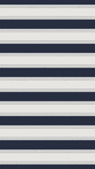 Obraz premium Horizontal navy and white striped pattern with textured lines for a nautical themed background use