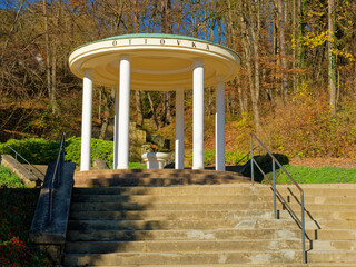 Water spring Ottovka in Luhacovice